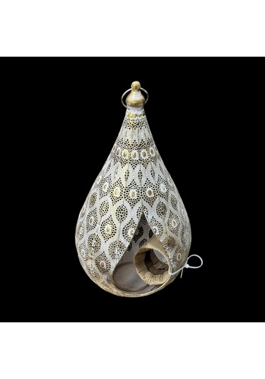 Dekoratif Metal Mumluk Fener Orta Boy