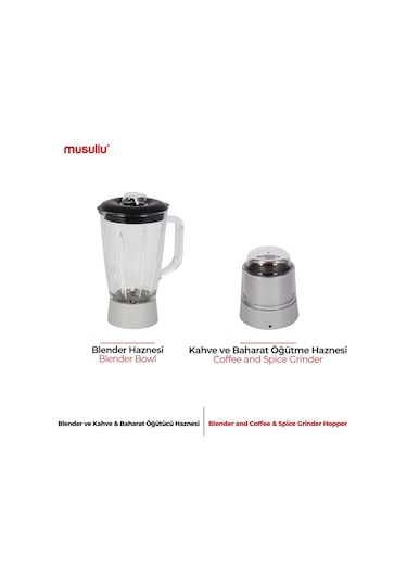 Musullu Multichef MSL-3005 Hamur Yoğurma Makinesi + Karıştırma Kabı