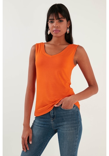 Lela Bayan Bluz 5864384 Oranj Oranj
