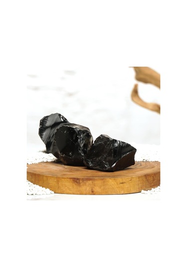 Ham Obsidyen Koruyucu Taşı Doğal Taş