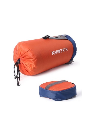 Pazly Kamp Ve Doğa Yürüyüşleri İçin Polyester Taşıma Çantası, Su Geçirmez, Ayarlanabilir Kayışlar, Turuncu Turuncu