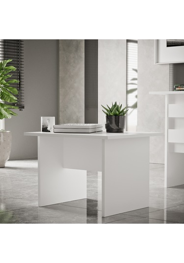Robinhome Verona B Ofis Sehpası Beyaz