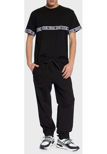Versace Jeans Couture Erkek T Shirt 76gahc06 Cj01c 899 Siyah Versace Jeans Couture Erkek T Shirt 76gahc06 Cj01c 899 Siyah