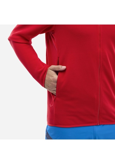 Millet Ubıc Lgrıd Jkt Erkek Polartec Ceket Tam Fermuar Mıv10448 N0335 Kırmızı