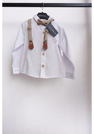 Carnaval Wear Keten Papyonlu Takım Krem