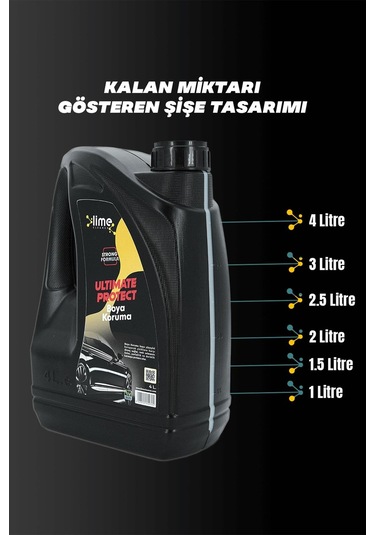 Hızlı Cila, Seramik Katkılı Boya Korumalı - 4 Lt