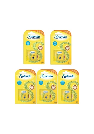 Splenda Tatlandırıcı Tablet 5 x 100'lü