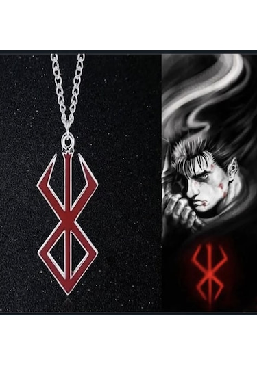 Dükkan Design Berserk Animesi Logo Kolye