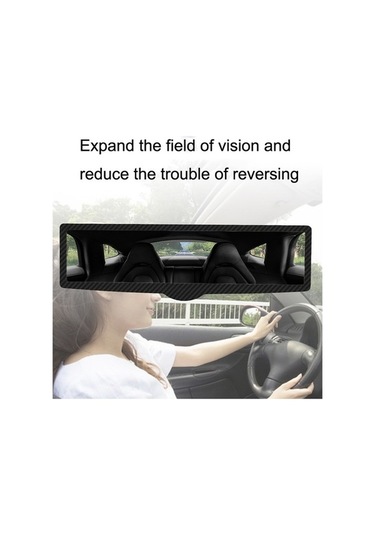 Wondernest Czc-255 Araba Tutkal Enjeksiyon Vantuzlu Karbon Fiber Dikiz Aynası Mavi