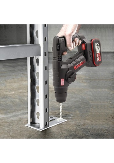 Kress KUC50.91 20V Kömürsüz 1.7J Profesyonel Sds-Plus Pnömatik Şarjlı Matkap + 10 MM Mandren Akü Dahil Değildir