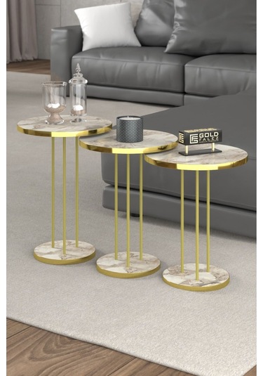 Zigon Sehpa Terra Gold Efes