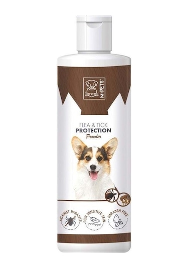 M-pets Pire Ve Kenelere Karşı Koruyucu Köpek Toz Şampuanı 200 Gr