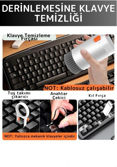 Wintoup 20in1 Bilgisayar Telefon Tablet Kamera Elektronik Temizleme Kiti 20