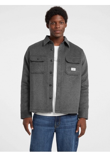 Guess Jeans Erkek Çok Renkli Yün Karışımlı Regular Fit Gömlek M5bh68wı542-h91e Çok Renkli