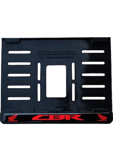 Skm Cbr 1 Plastik Kırılmaz Plakalık