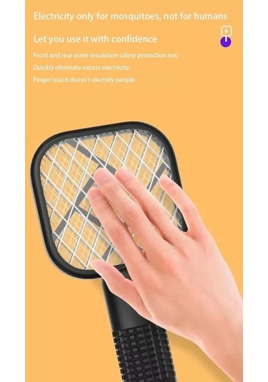 Zyzqstore Türkçe Elektrikli Sivrisinek Sineklik Uv Işık Kanca Böcek Havada Avlayan Şarjlı Model