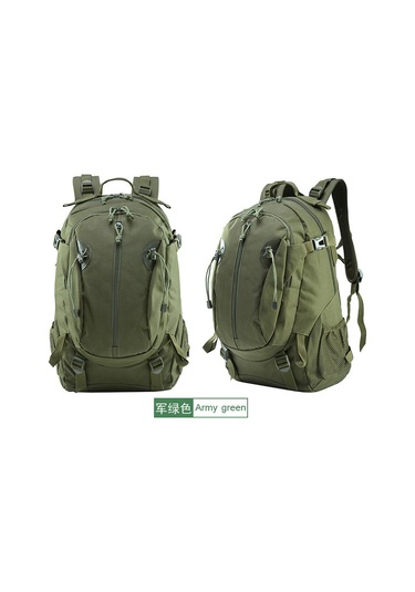 Ccgloball Büyük Kapasiteli Kamuflaj Taktik Yürüyüş Ve Dağcılık Açık Hava Sırt Çantası Yeşil Ordu