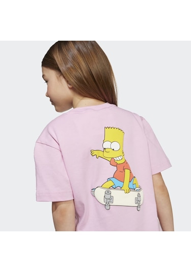 Adidas Jm0831 Lk Sım T Çocuk T-shirt Pembe