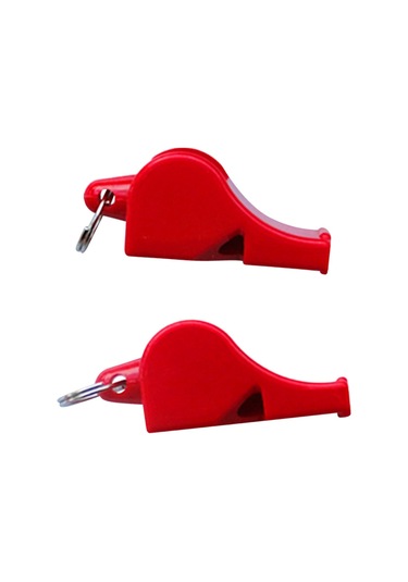 Dolıty Acil Durumda Hayatta Kalma Plastik Düdük Deniz Kırmızı