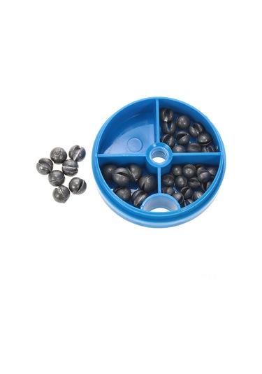 Konesam 40g Mavi Kutulu Yumuşak Kurşun Yem Kemerleri - Halka İle Güçlü Tutuş, Araç Gereksinimi Yok