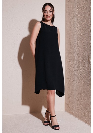 Fashion Friends Bayan Elbise 25y0630k1 Siyah Siyah Fashion Friends Bayan Elbise 25y0630k1 Siyah Siyah