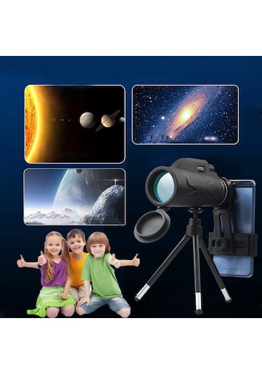 Mds Ultra Hd Monoküler 80x100 Zoomlu Dürbün Tripodlu Telefon Tutacağı