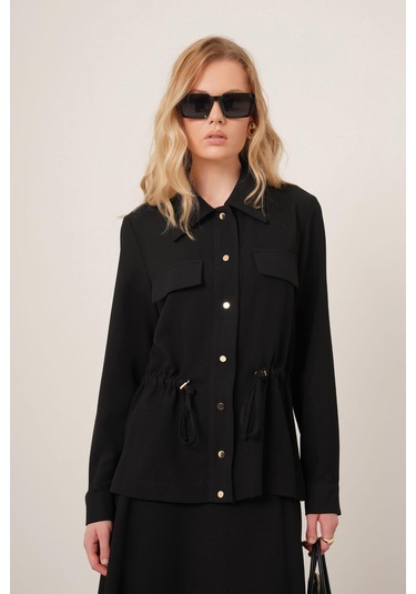 Ftz Women Kadın Melise Crep Takım Siyah 31172 Siyah