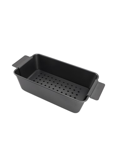 Vkemall Karbon Çelik Yağ Çıkaran Sepetli Fırın Tepsisi, Anti-yapışkan Kaplama, Eşit Isı Dağılımı, Etli Ekmek Ve Fırın Mamülleri İçin Diğer