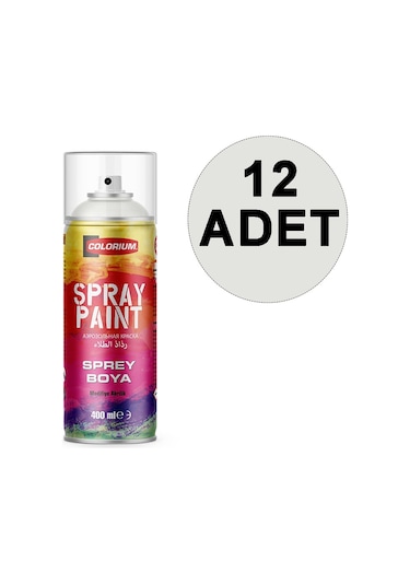 Colorium Ral9003 Sinyal Beyaz 12 Adet 400 Ml Sprey Boya