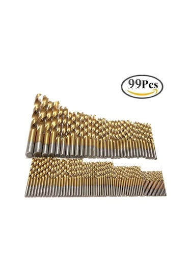 Yihemaoyi Hss Çelik Matkap Uçları Seti 1.5mm - 10mm 99 Adet