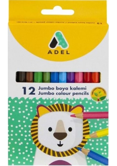 Adel 12 Li Jumbo Tam Boy Kuru Boya