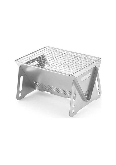 Wondernest Soba Piknik Paslanmaz Kömür Katlanır Kamp Izgara Halı Çelik Barbekü Mangal - Pratik Ve Dayanıklı Çok Renkli