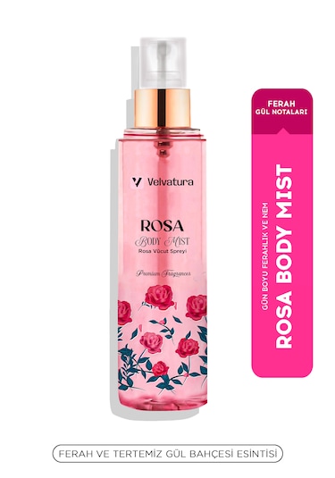Velvatura Rose Vücut Spreyi 200 ML