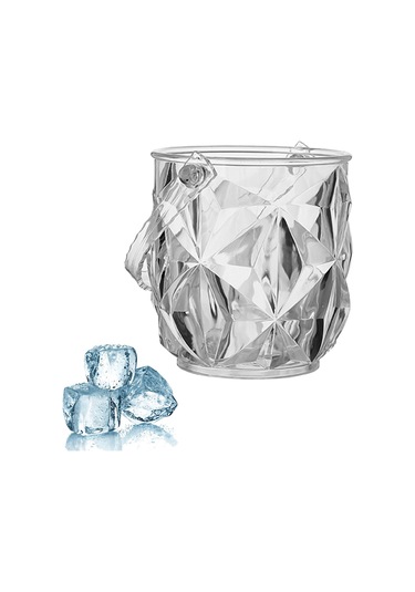 Homyl Şampanya Şişeleri Için İçecek Soğutma Küveti Otel Berrak Kristal Çok Renkli