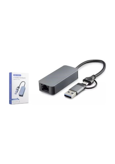 Hadron Hdx7852 Ethernet Card Usb2.0 + Type-c 2.5 Gigabit
