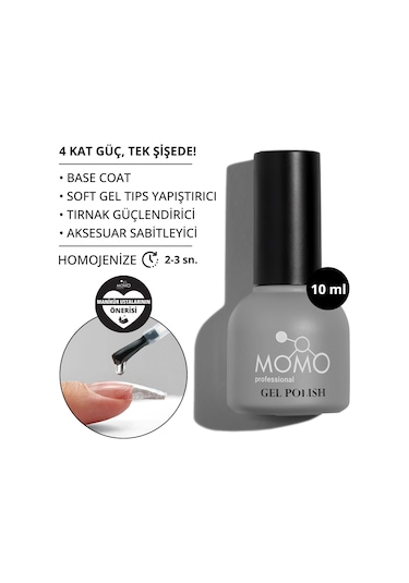 Momo Professional 4 in 1 Base Coat 10 ML