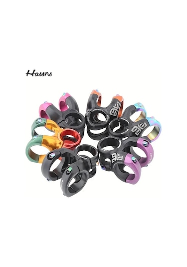 Motion003 Hassns Evrensel Aluminyum Bisiklet Govdesi Kirmizi Turuncu Yesil 28 6x35x40mm Dh Am Dag Bisikleti Kisa Gidon Kırmızı