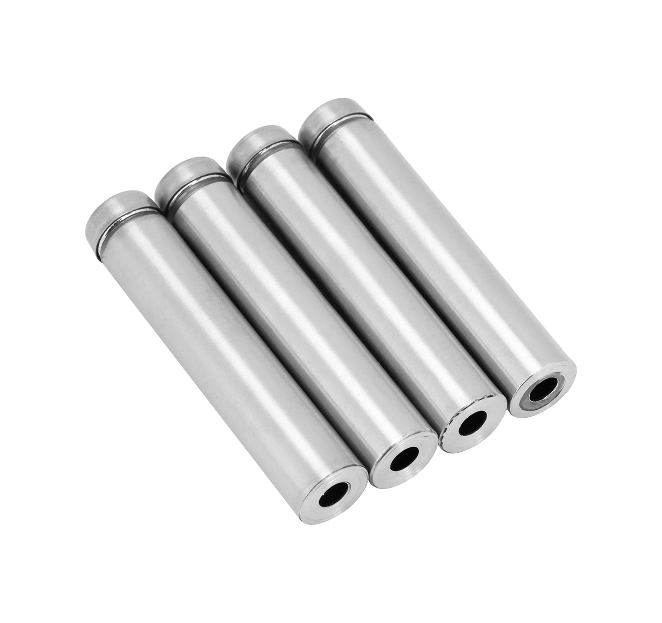 Yaleker 4 Adet Paslanmaz Çelik Cam Sabitleyici 12 80mm - Duvar Dekorasyonu, Kolay Kurulum, Dayanıklı Ve Paslanmaz Diğer