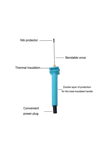Sones 25cm Kt Köpük Levha Kesme Kalemi Elektrotermal Kesme Bıçağı Termal Eritme Kalemi Aracı Güç Kaynağı Yok