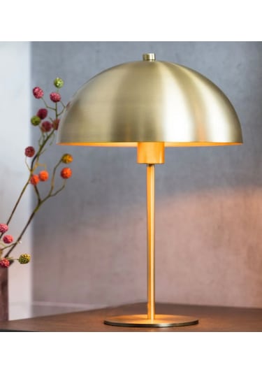 Modern Tasarım Mars Abajur Dekoratif Masa Lambası Eskitme Gold