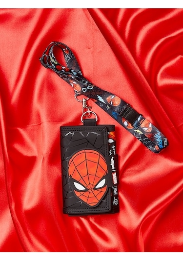 Smiggle - Marvel Spiderman Askılı Çocuk Cüzdanı
