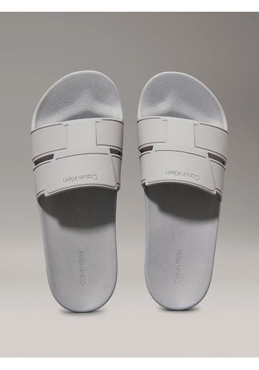 Calvin Klein Calvın Kleın Erkek Terlik Hm0hm01752-pdq Gri