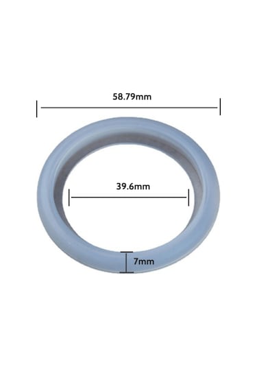 Wezone Breville Kahve Makinesi İçin Silikon Sigorta Halkası - Beyaz Renk, 4 Adet, Kahve Makinesi Parçası Diğer