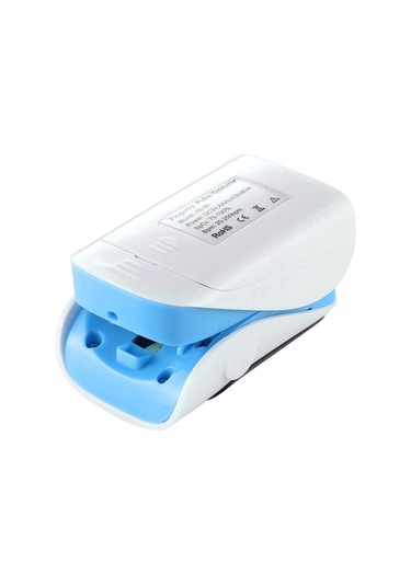 Sones Ab-80 Hassas Parmak Nabız Oksimetresi Kan Oksijen Monitörü Mavi