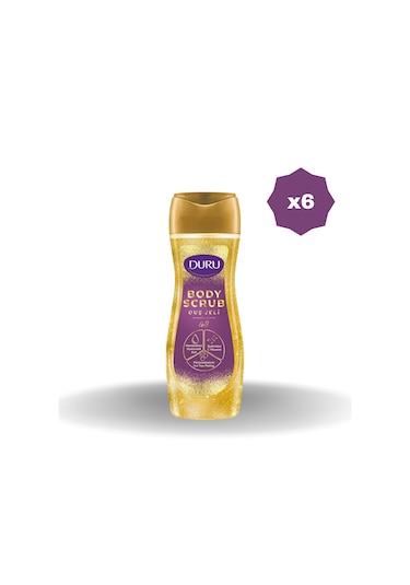 Duru Scrub Body Gold Duş Jeli 450 Ml - 6 Adet