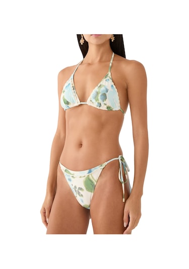 Peony - Peonyofficiall Şık Ikili Dikişli Bikini Üstü Çok Renkli