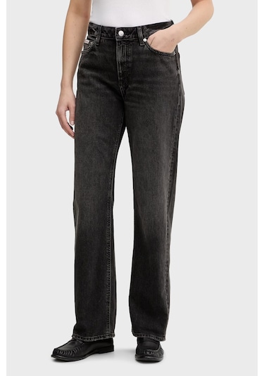 Calvin Klein Bayan Kot Pantolon Lv047e905g 7kl Siyah Siyah Calvin Klein Bayan Kot Pantolon Lv047e905g 7kl Siyah Siyah