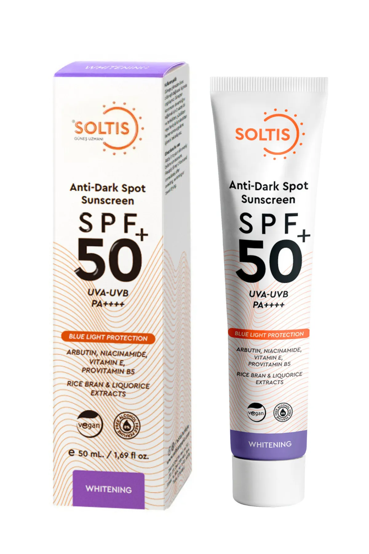 Soltis Koyu Leke Karşıtı Ve Yüksek Korumalı Güneş Kremi Spf 50+ Pa++++ , 50 Ml