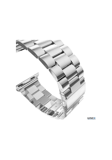 Winex 42-49mm Yeninesil Akıllısaat Kordonu Metal Gri