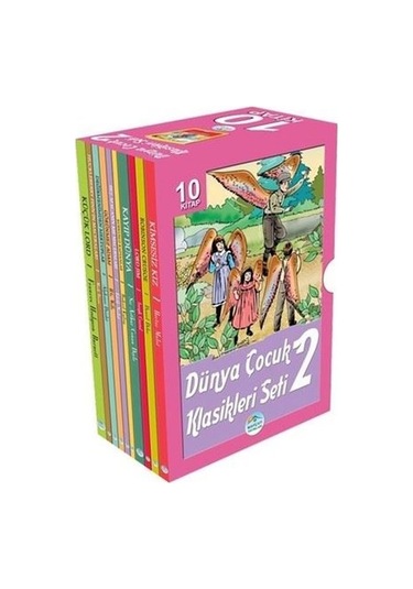 Dünya Çocuk Klasikleri 2 (10 Kitap Takım)- Mavi Çatı Yayınları